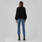 Vero Moda VMMAYBE Knit Cardigan In Black