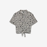 Vero Moda VMMENNY Tie Shirt In Birch