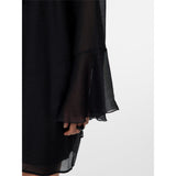 Vero Moda Vmmie Minna Short Dress In Black