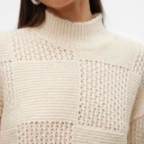 Vero Moda VMMOON Pullover In Grey/Birch