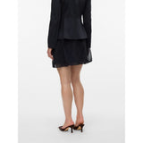 Vero Moda Vmmust Mini Skirt In Black