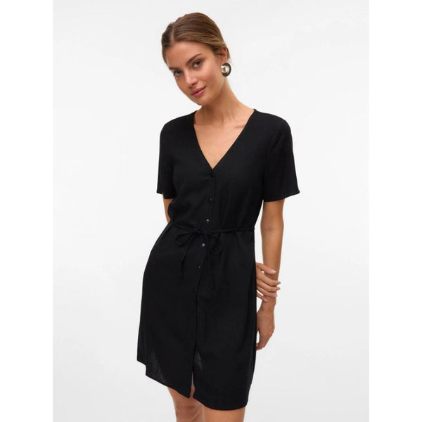 Vero Moda VMMYMILO Short Dress In Black