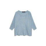 Vero Moda VMNORA Knitted pullover In Cashmere Blue