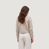 Vero Moda VMNOVAH Knit Cardigan In Beige
