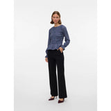 Vero Moda Vmolive Top In Purple