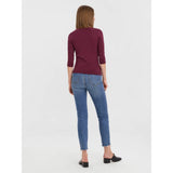 Vero Moda VMPANDA T-Shirt In Winetasting