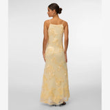 Vero Moda VMQUINN Maxi Dress In Mello Yellow