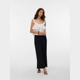 Vero Moda VMSANDY Layered Top In Snow White