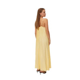 Vero Moda VMVIRA Singlet Ankle Dress In Golden Haze