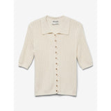 Vero Moda AWARE AWPANAMA Knit Cardigan In Ivory