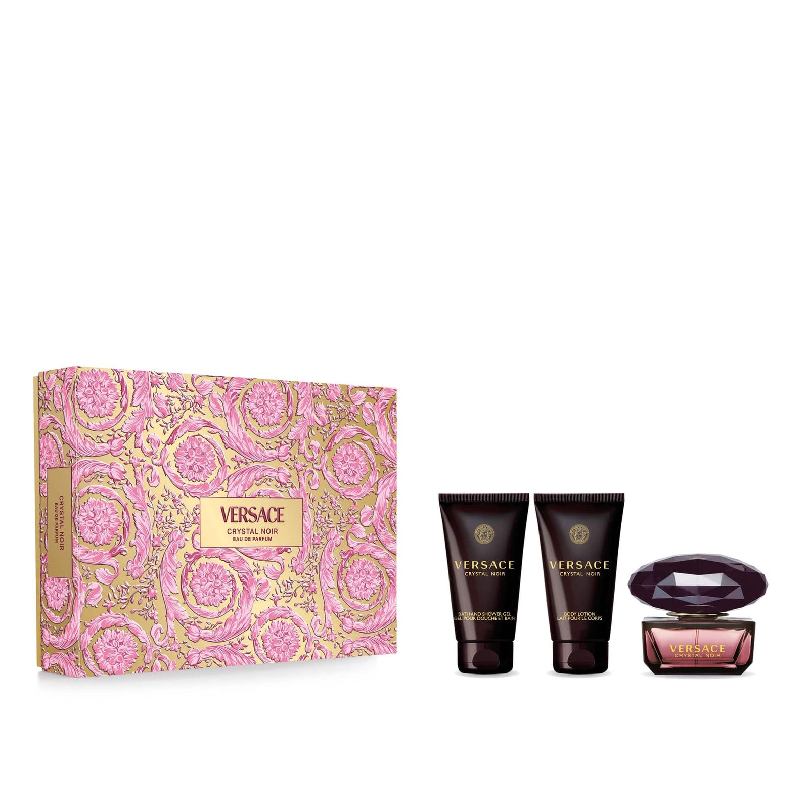 Versace Crystal Noir Eau De Parfum 50ml Set