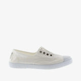 Victoria 1915 Inglesa Drec® Canvas Elastic Plimsoll in Blanco