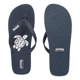 Vilbrequin Men Beach Flip flops Turtle Navy