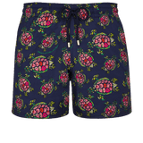 Vilebrequin Men Stretch Swimwear Provencal Turtles Blue