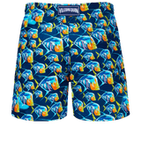 Vilebrequin Men Swim Shorts Piranhas Navy