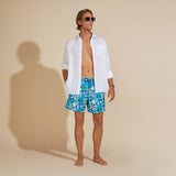 Vilebrequin Long Sleeve Linen Shirt in White