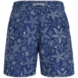 Vilebrequin Moorise Mini Star Fish Swim Shorts in Thalassa Navy