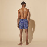 Vilebrequin Moorise Mini Star Fish Swim Shorts in Thalassa Navy