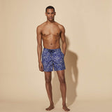 Vilebrequin Moorise Mini Star Fish Swim Shorts in Thalassa Navy