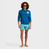 Vilebrequin Swim Shorts Whales In Celadon