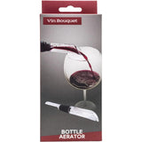 Vin Bouquet Transparent Wine Aerator With Anti-drip Pourer