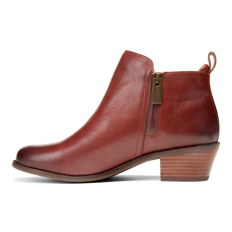 Vionic Joy Bethany Leather Ankle Boot