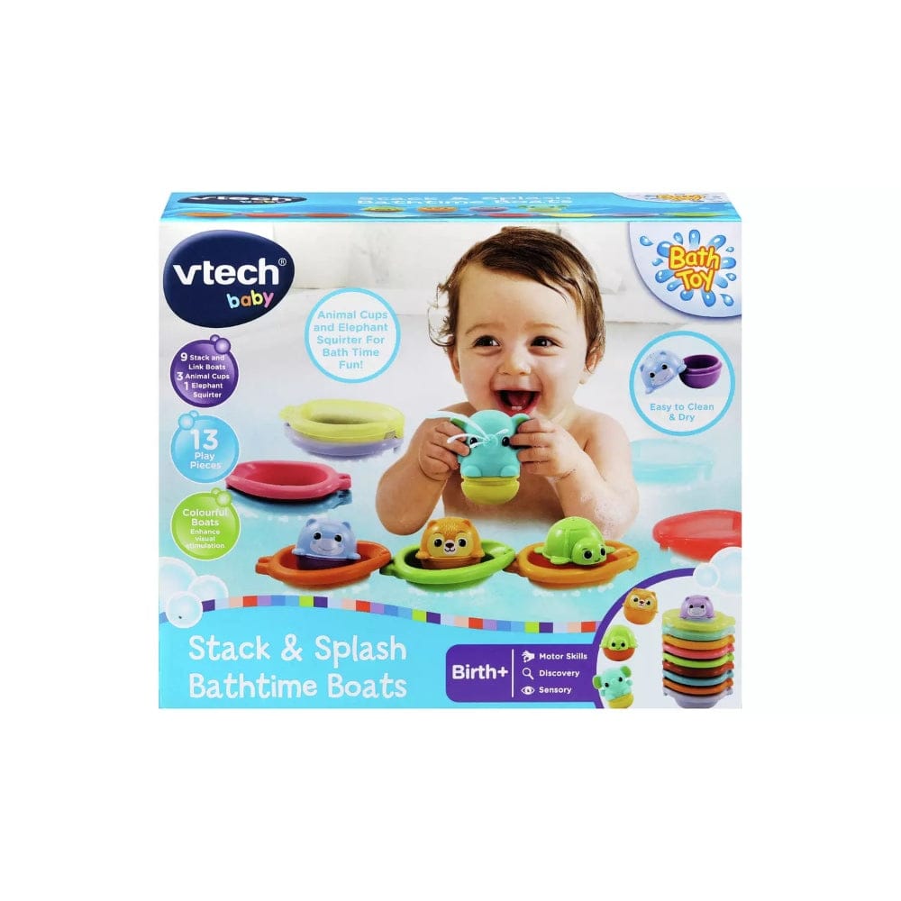 Magic Splash Vtech Vtech Stack & Splash Bathtime Boats