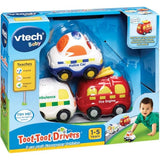 Vtech Toot Toot Drivers 2 Pack Police Car Fire Truck