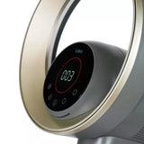 Vybra Halo VS001H Smart 2-in-1 Air Purifier & Fan In Grey & Brown