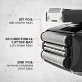 Wahl Clean and Close Electric Shaver Plus