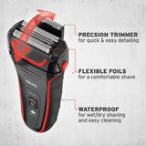 Wahl Clean and Close Electric Shaver Plus
