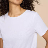 White Stuff Abbie Tee in Brilliant White