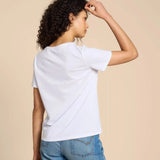 White Stuff Abbie Tee in Brilliant White