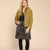 White Stuff Ari Eco Vero Skirt in Black Multi