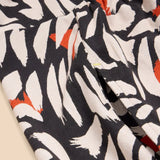 White Stuff Naya Jersey Dress in Black Multi