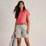 White Stuff Abbie Tee In Mid Coral