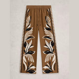 White Stuff Ally Linen Wide Leg Trouser In Brown
