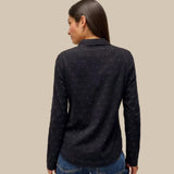 White Stuff Annie Sparkle Shirt In Black