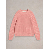 White Stuff Cindy Cotton Jumper In Coral