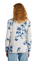 White Stuff Clara Crew Neck Tee in Natural Multi