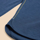 White Stuff Clara Long Sleeve Tee in Dark Navy