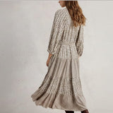 White Stuff Clementine Midi Dress In Black Multi