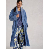 White Stuff Clover Dressing Gown In Light Blue