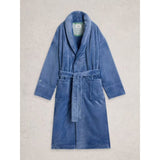 White Stuff Clover Dressing Gown In Light Blue