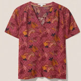 White Stuff Elisa Top Plum