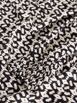 White Stuff Elisa V-Neck Top in Black Print