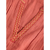White Stuff Fran Cotton Top In Mid Orange