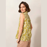 White Stuff Gianna Cotto Shirt In Green