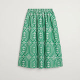 White Stuff Hallie Embroidered Midi Skirt In Green