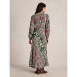 White Stuff Hope Bias Cut Dress In Teal